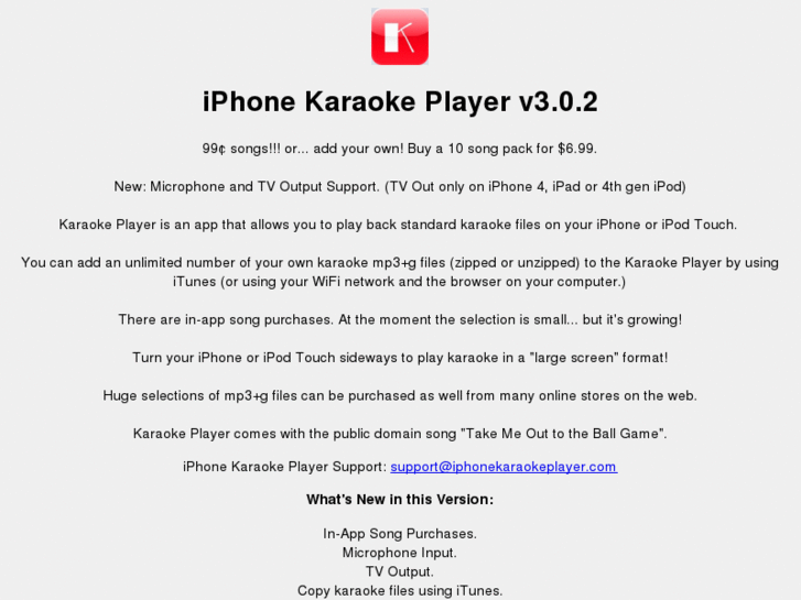 www.iphonekaraokeplayer.com