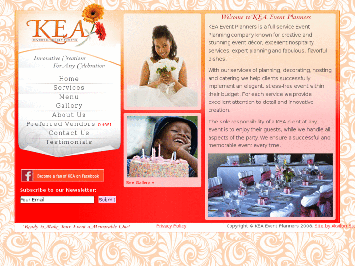 www.keaeventplanners.com