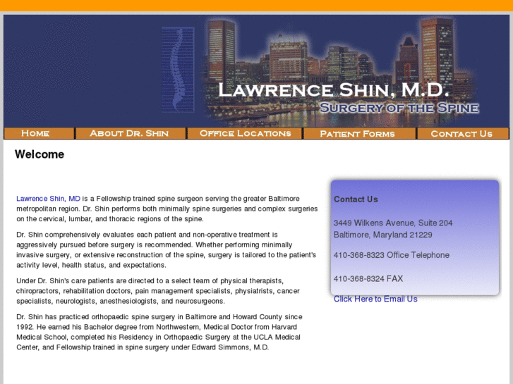 www.lawrenceshinmd.com