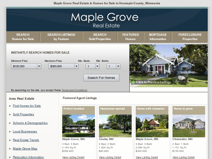 www.maple-grove-real-estate-and-homes.com