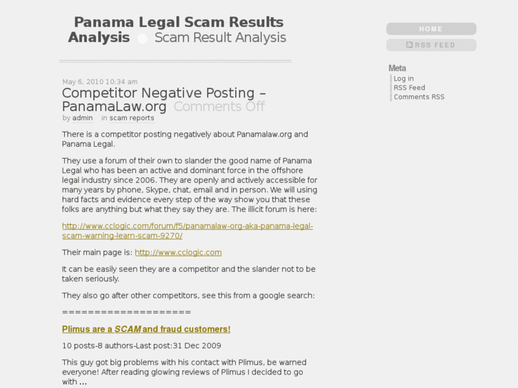 www.panamalegalscam.org