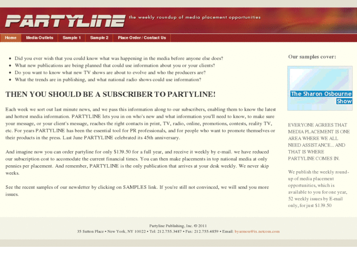 www.partylinepublishing.com