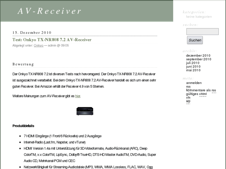 www.receiver-test.net