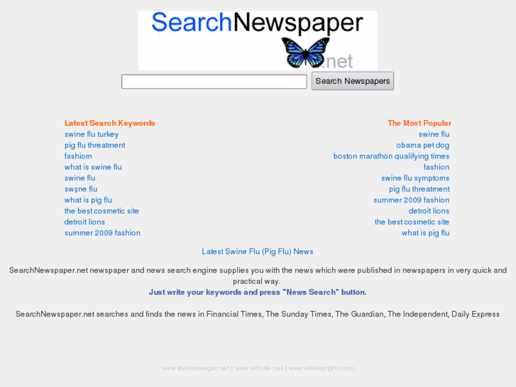 www.searchnewspaper.net