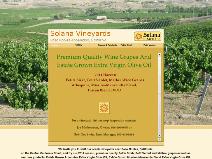 www.solanavineyards.com