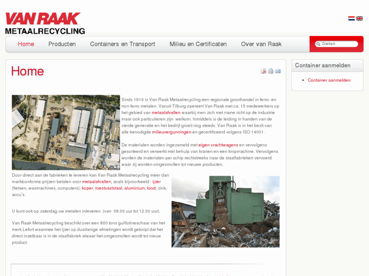 www.vanraakmetaalrecycling.com