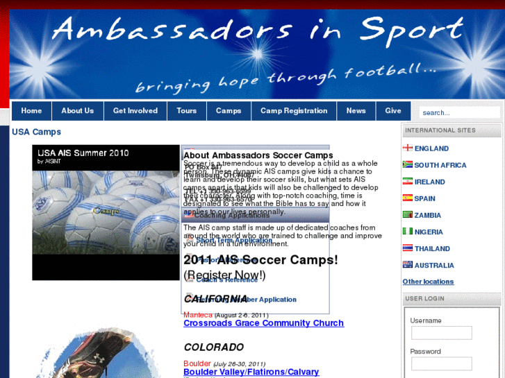 www.ambassadorssoccercamps.com