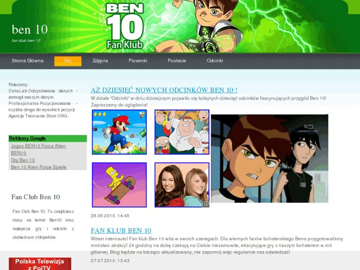 www.ben10.com.pl