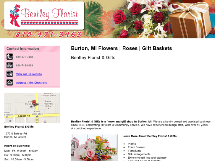 www.bentleyfloristandgifts.com