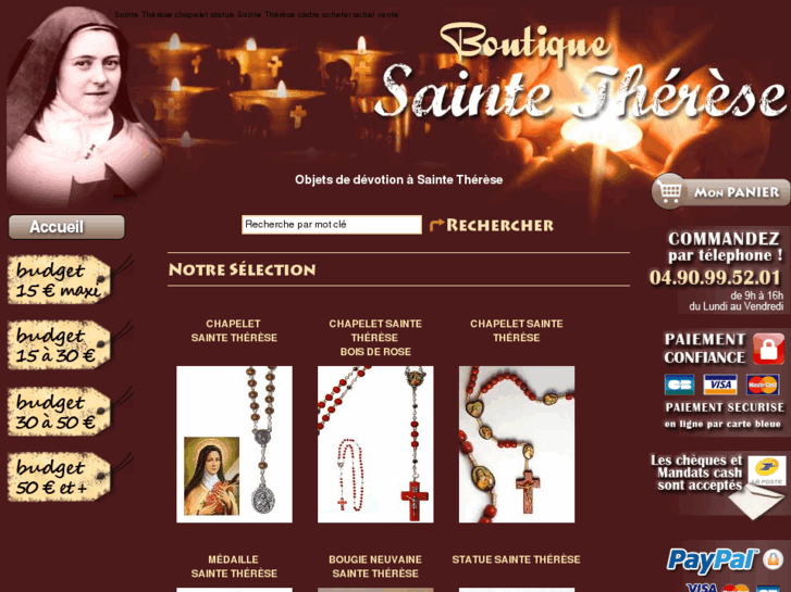 www.boutique-sainte-therese.fr