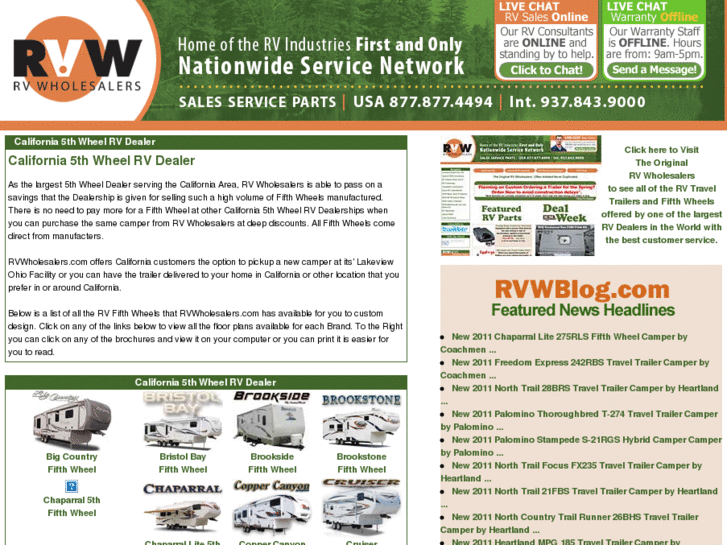 www.california5thwheelrvdealer.com