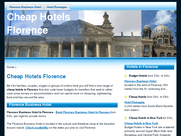 www.cheaphotelsflorence.co.uk