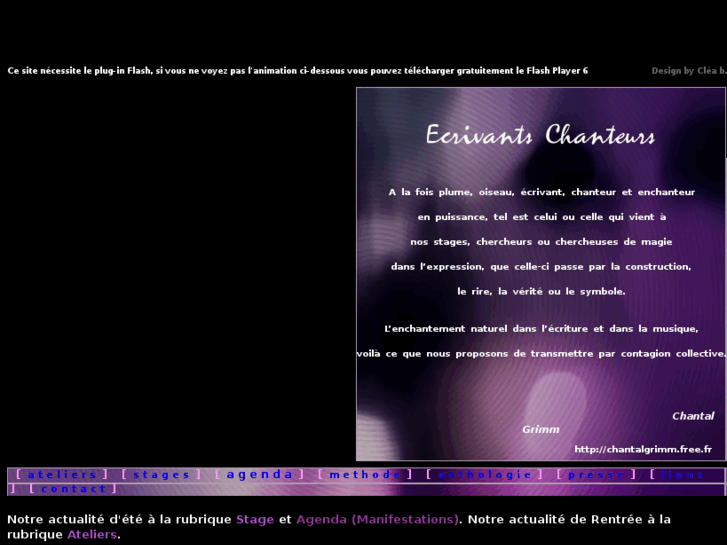 www.ecrivantschanteurs.com