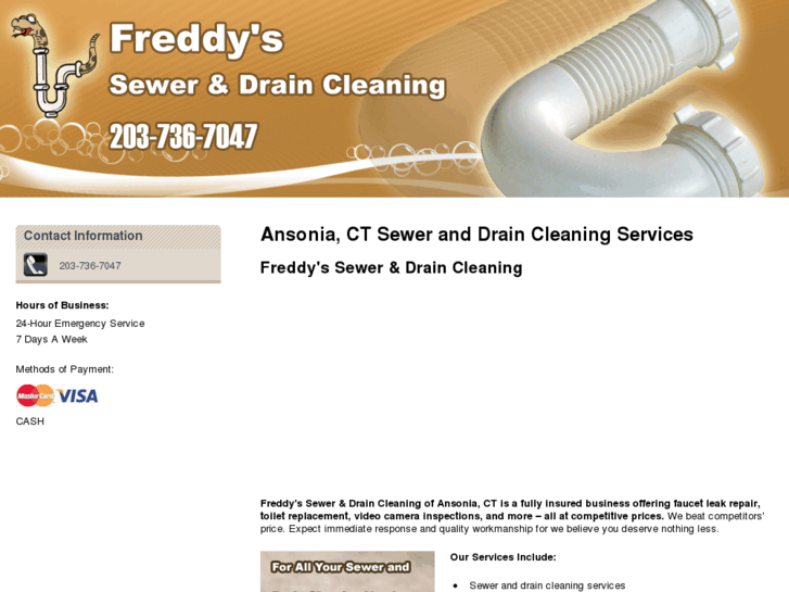 www.freddysseweranddraincleaning.com