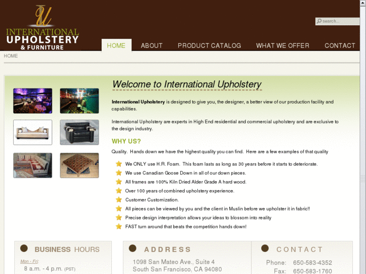 www.internationalupholstery.com