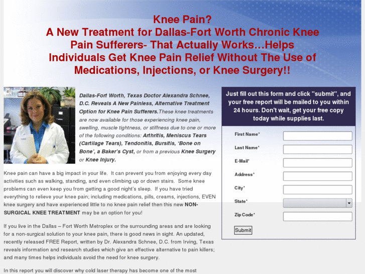 www.kneepaindfw.com