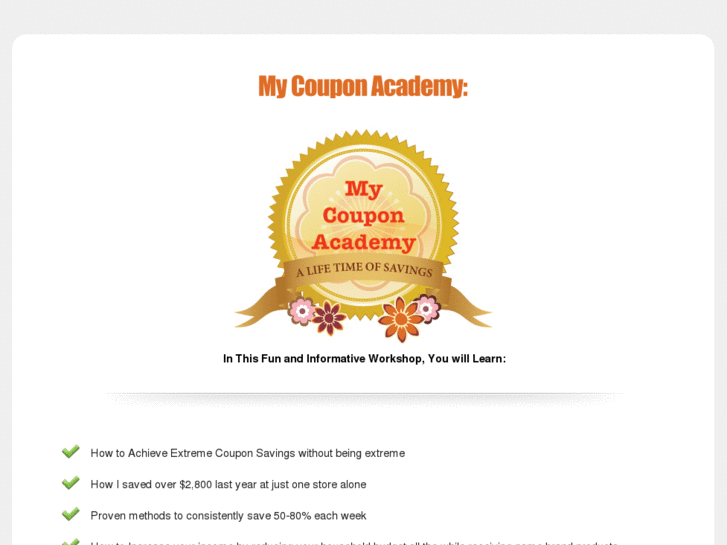 www.mycouponacademy.com