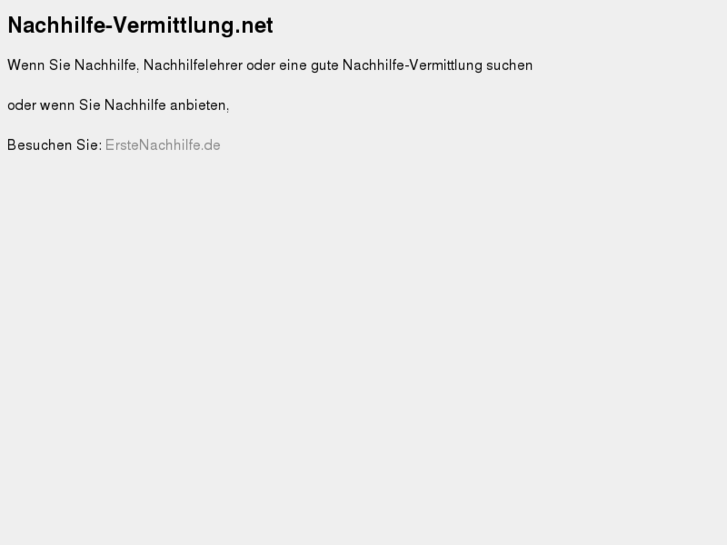 www.nachhilfe-vermittlung.net