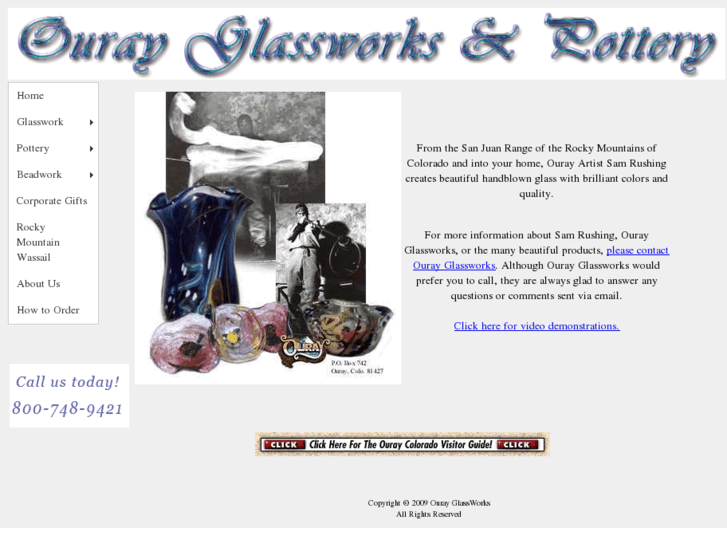 www.ourayglassworks.com