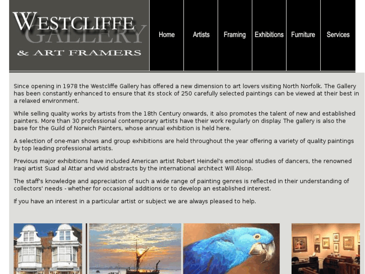 www.westcliffegallery.com