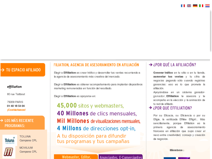 www.effiliation.es
