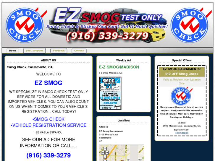 www.ezsmogsacramento.com