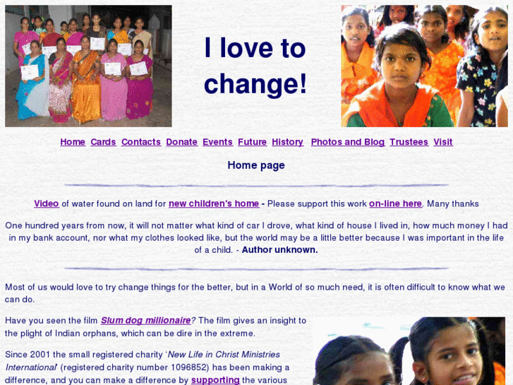 www.ilovetochange.org