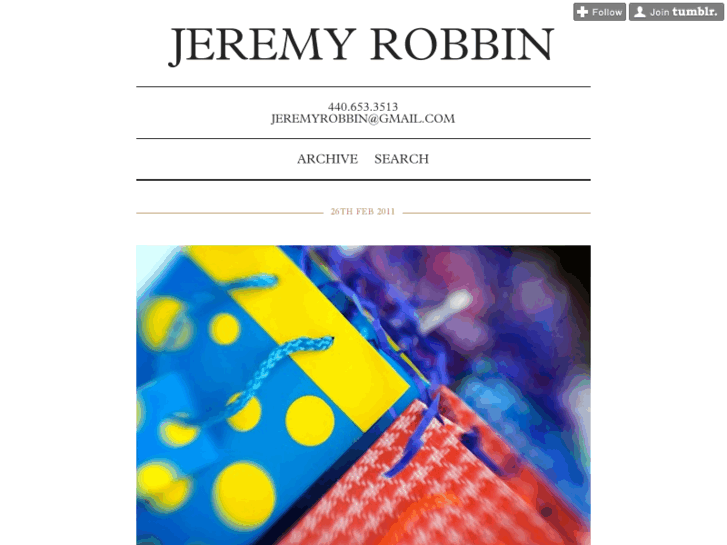 www.jeremyrobbin.com