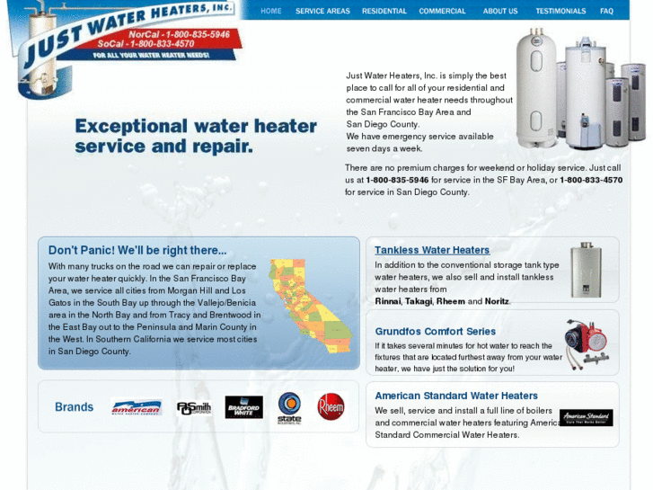 www.justwaterheaters.com