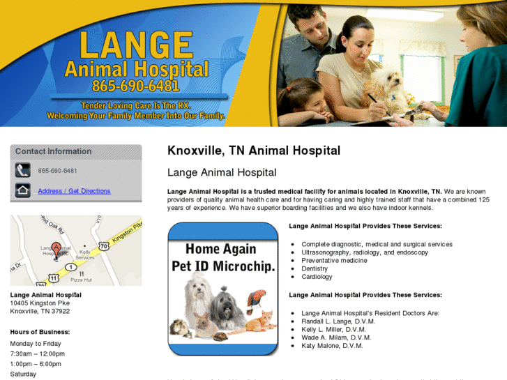 www.langeanimalhospitalknoxville.com