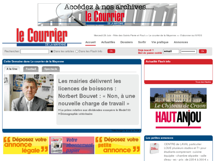 www.lecourrierdelamayenne.fr