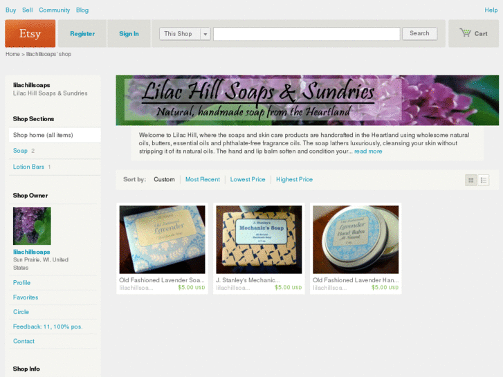 www.lilachillsoaps.com