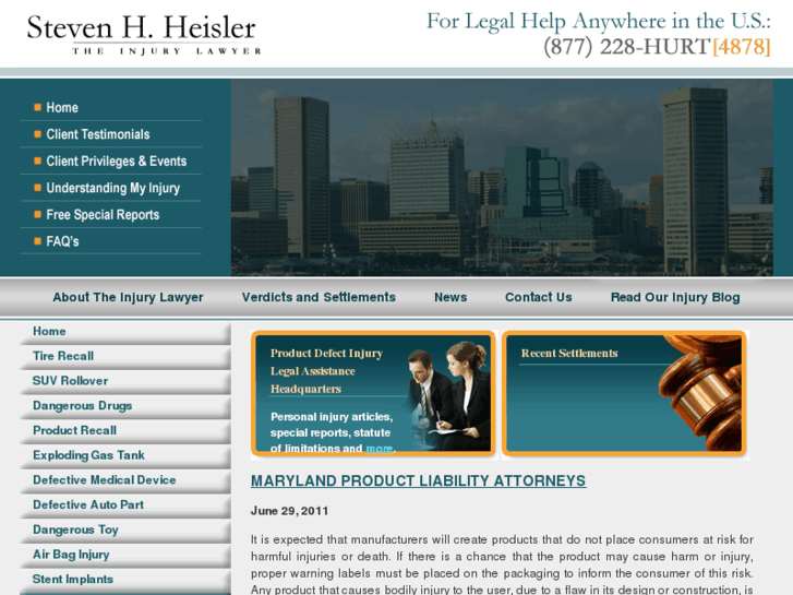 www.maryland-product-liability-attorneys.com