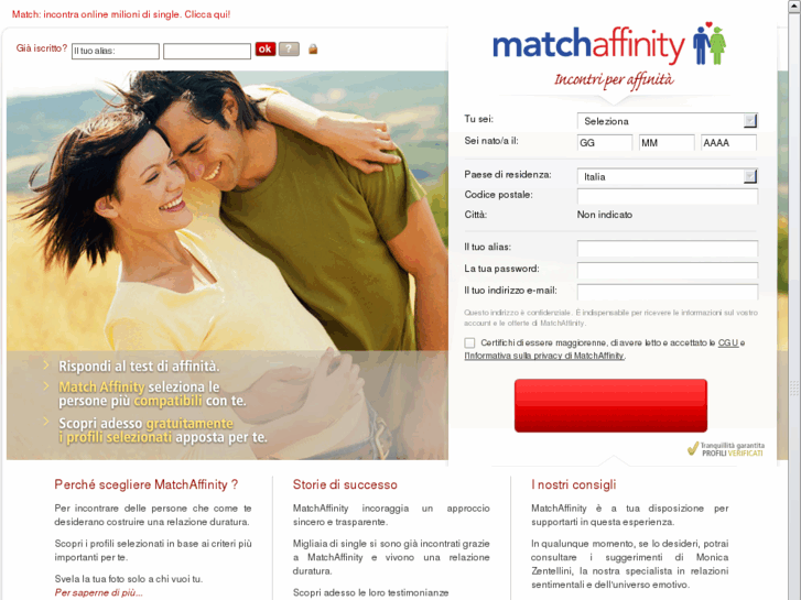 www.matchaffinity.it