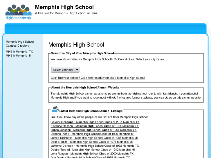 www.memphishighschool.net