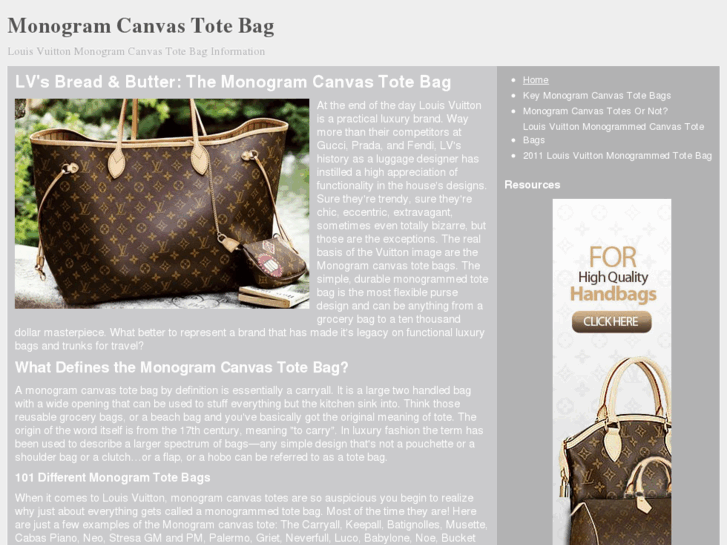 www.monogramcanvastotebag.com