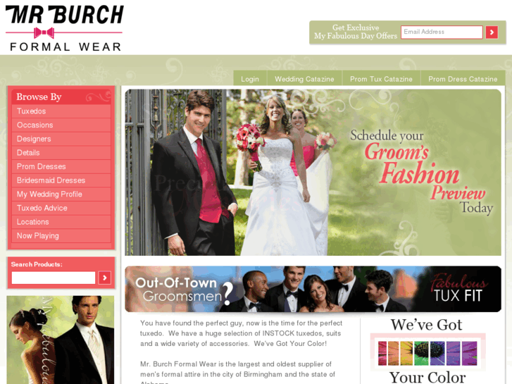 www.mrburchformalwear.com