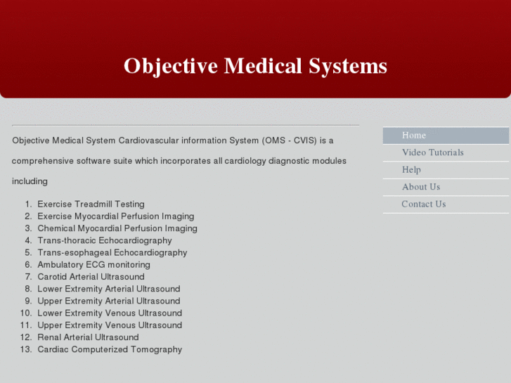 www.objectivemedicalsystems.com