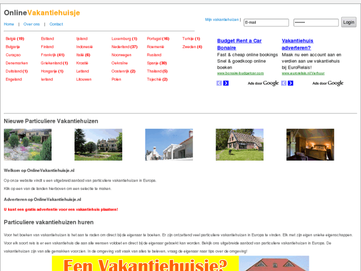 www.onlinevakantiehuisje.nl