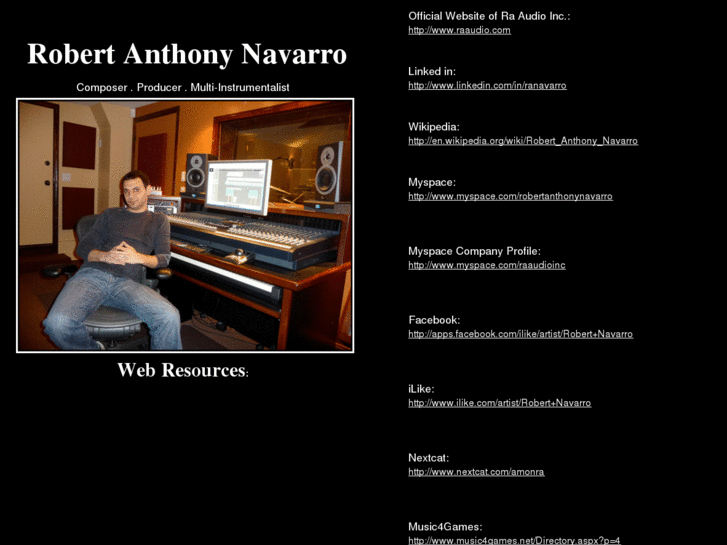 www.robertanthonynavarro.com