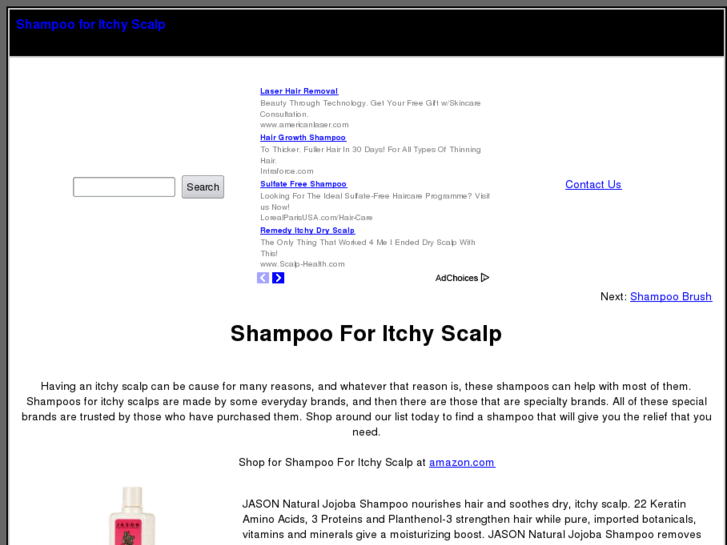 www.shampooforitchyscalp.com