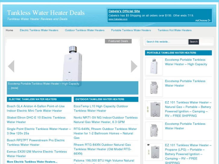 www.tanklesswaterheaterdeals.com