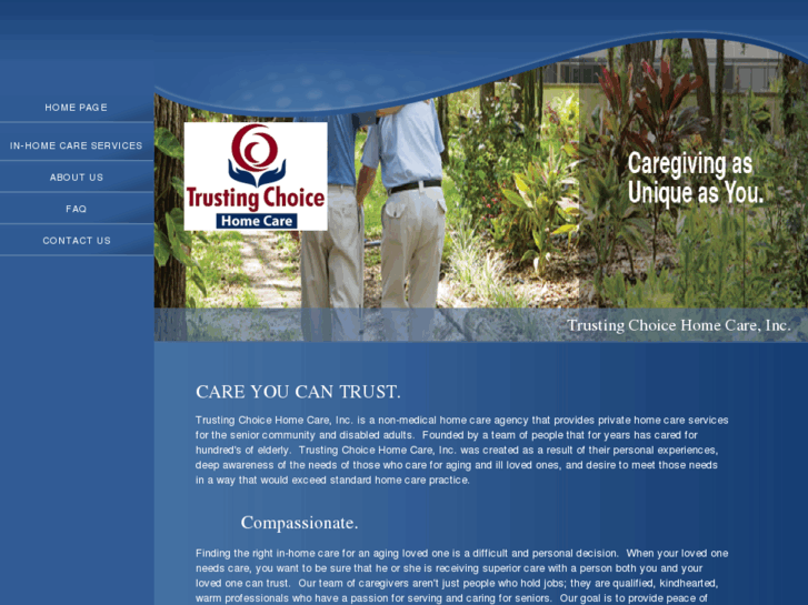 www.trustingchoicehomecare.com