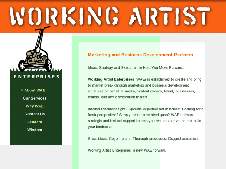 www.workingartistenterprises.com