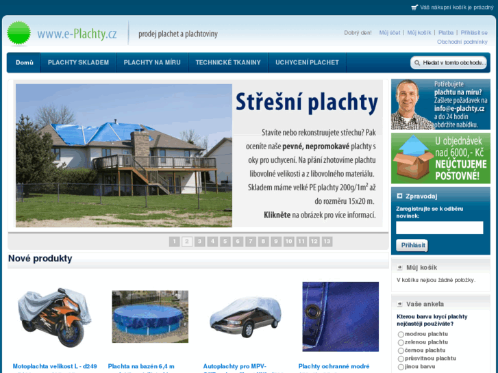 www.e-plachty.cz