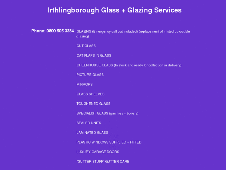 www.irthlingboroughglass.co.uk