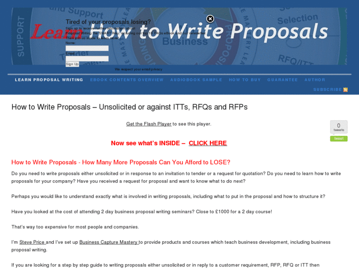 www.learnhowtowriteproposals.com