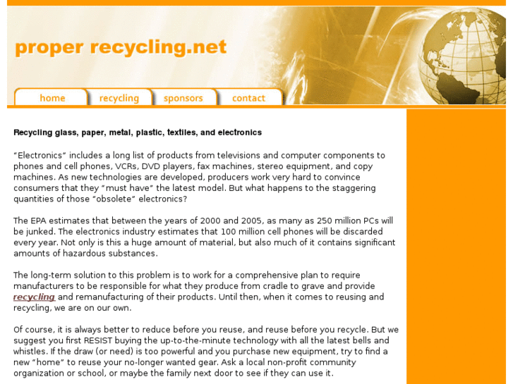 www.properrecycling.net