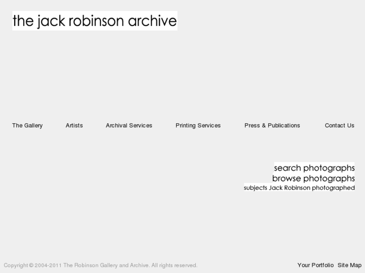 www.robinsonarchive.com