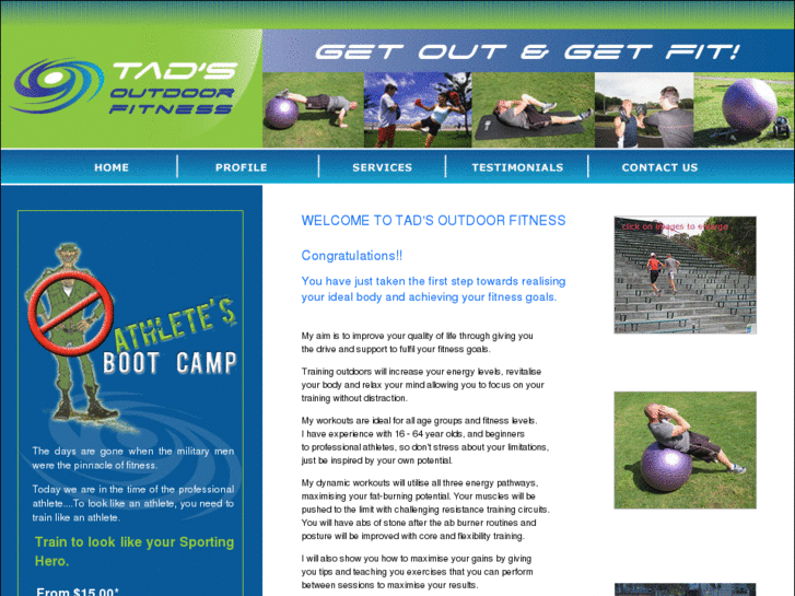 www.tadsoutdoorfitness.com.au